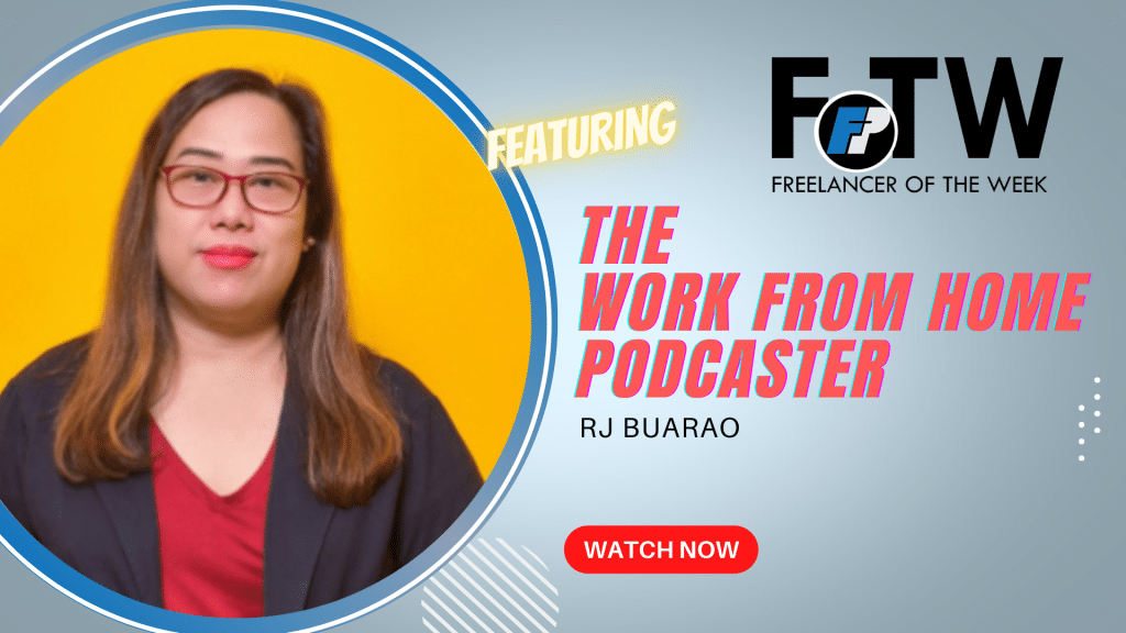 RJ Buarao, The Work from home advocate podcaster