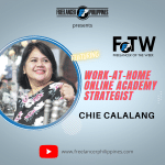 Chie Calalang - Work-at-home Online Academy Strategist shares her journey in freelancing